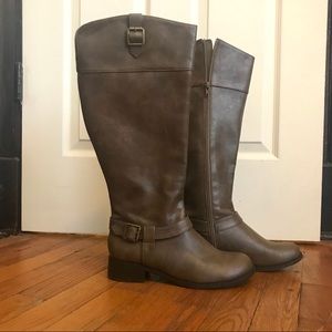 Gretchen Dark Tan Riding Boots